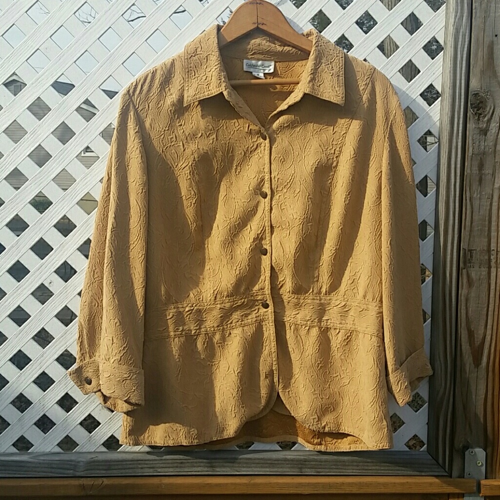 Coldwater Creek Peplum Jacket